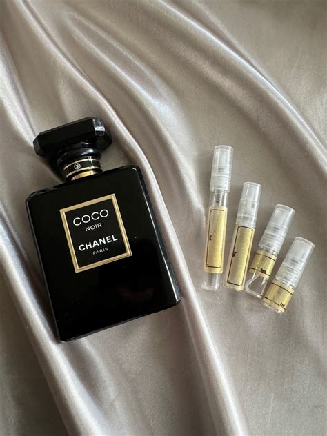 chanel coco noir sample